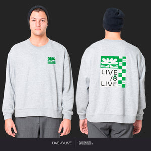 Live /s Live Sweatshirt Grey